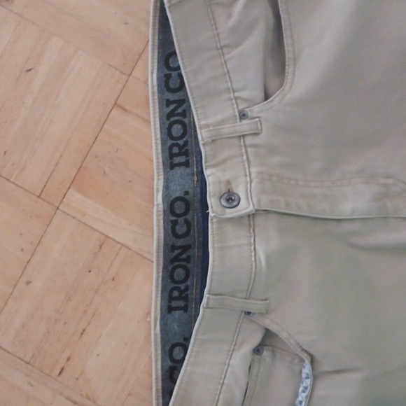 Iron Co. Jeans 36x30 tan color - Picture 3 of 4